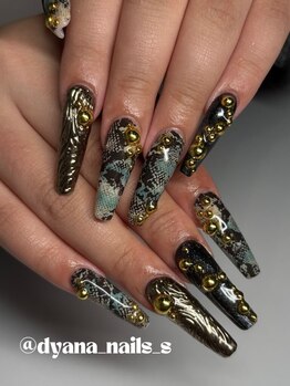 エクアネイルズ(Akuwa nails)/スカルプ◆150分アートやり放題
