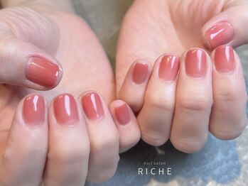 リッシュ(RICHE)/大人ピンクネイル