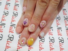 ネイル リッチ(Nail Rich)/押し花ネイル