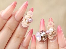 ネイルサロンラグジュアリー 梅田店(LUXURY)/2019ss3Dフラワー