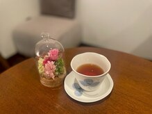 美津の頭癒しの雰囲気（【ハーブティー】ローズコースはハーブティーと食べる酵素ジェル）