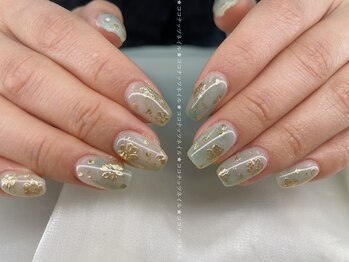 ココナッツネイル/ニュアンスネイル