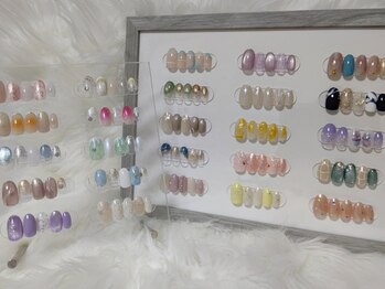 ブレア 新高岡店(BLEA)の写真/王道デザインからトレンドネイルまで!デザインにお悩みの方にオススメ♪デザインサンプル多数ご用意◎