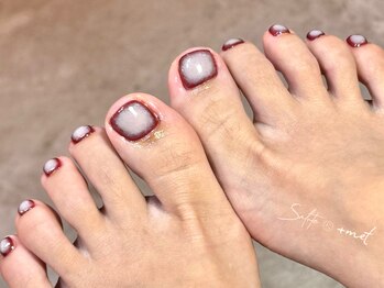 タスメット(+met)/～くすみ×中心グラデ～