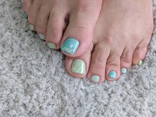 ココシア ネイル(Cocosia nail)/初夏にぴったりフットネイル