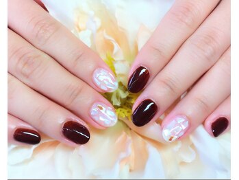 アイリッシュネイル 久屋大通店(Irish Nail)/ちょっと大人なシェルネイル
