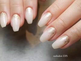 【逆ラメグラデーション】