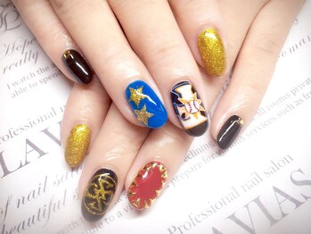 ラヴィアスプラス(LAVIAS+)/【ジェル】10本アートし放題