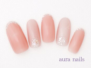 アウラネイルズ(aura nails)/☆ベーシックデザイン￥7800