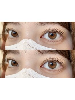 目の形にあったエクステ提案が得意