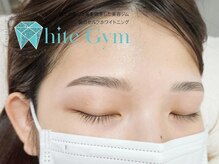 ホワイトジム(White Gym)/眉パーマ×アイブロウwax