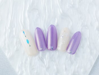 ～パープルネイル～