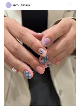 アンネイルズ(annails)/jr.nailist お持ち込みデザイン