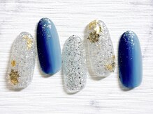 ネイルサロン インプレス(Impress)/冬バカラネイル