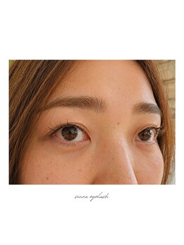 シンラ アイラッシュ(sinra eyelash)/眉毛WAX+フラットラッシュ80本