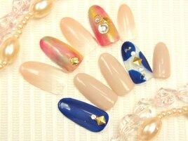 爽やかネイル