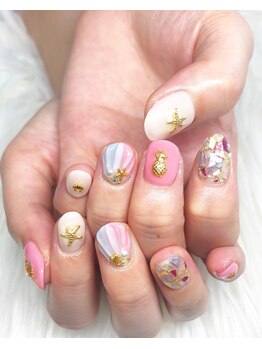 インプレス 鶴見店(Impress)/【Hand】シェルネイル