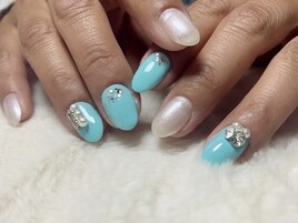 爽やかブルーで気分もチェンジ★