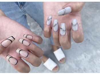 レイ(REY)/大理石ネイル