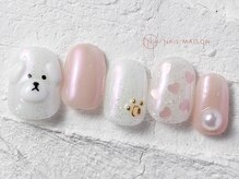 ネイルメゾン 池袋店(NAIL MAISON)/アニマルぷっくりハート¥10550