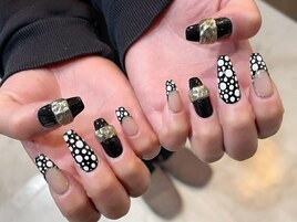 ランダムドットネイル