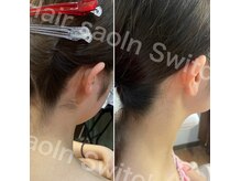 ヘアー サロン スイッチ(Switch)の雰囲気（ブライダルシェービング。お顔剃り。うなじ剃り。うなじ脱毛。）