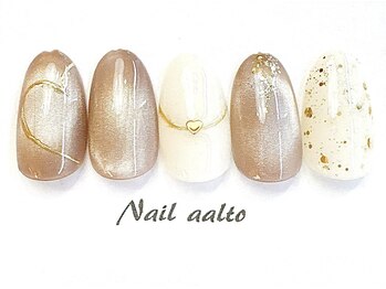 ネイル アアルト 本厚木駅前店/ジェル定額¥8800コース