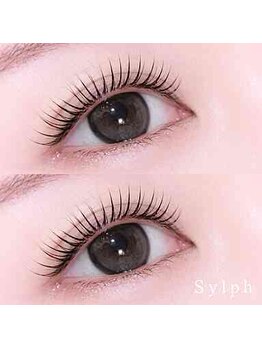 シルフ 阿倍野店(Sylph)の写真/メイクの時短&ナチュラルに眼力UP♪美容師が考えたまつ毛に優しいまつ毛パーマ《ドールリフトカール¥4400》