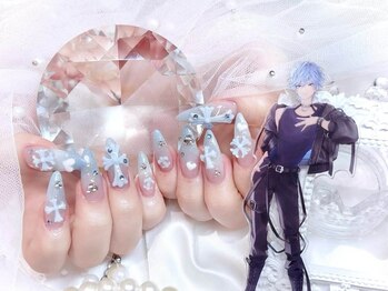 プティネイル 池袋(Puty Nail)/Lapis ビッグクロム推しネイル♪