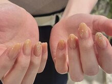 ネイルズ ララ(nails Lala)/orange nuance。