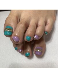 【foot】親指デザイン