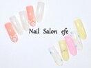 定額￥6500ホロ花＆ドットリボン