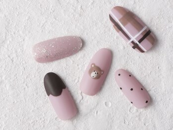 サンミーゴネイル 神戸店(Sunmego Nail)/マットベアーネイル