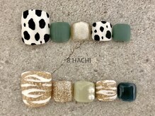 8(HACHI)/フットデザインネイル☆[ネイル]