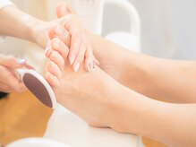 リーブルームの雰囲気（フットネイルと共に、角質ケア、スパのコースもございます！）