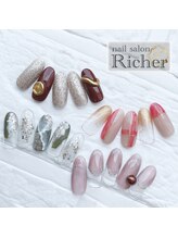 エスフィーネイルサロン リシェル(Esfy nailsalon Richer)/2024,11月 定額デザイン
