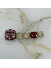 チェックネイル