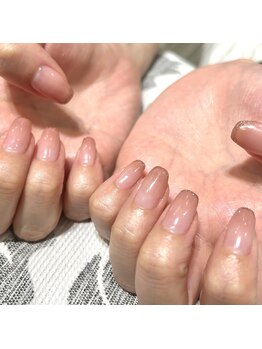 エムスラッシュ ネイル たまプラーザ(M.SLASH)/王道グラデーションネイル♪♪