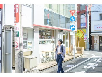 ハーベル 千歳船橋店(Herbelle)/看板を頼りにお入りください