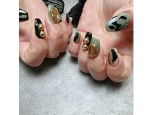 パラジェル使用で爪に優しい一層残しの施術♪推し概念◎