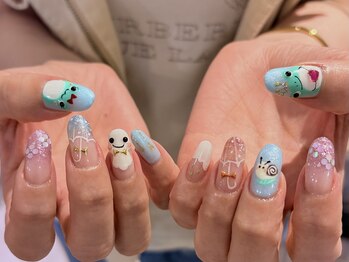 ネイルズ ララ(nails Lala)/梅雨ネイル