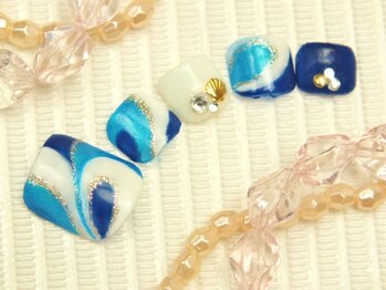 エムネイル(M Nail)/フット(プッチ柄)