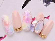 ネイルサロンラグジュアリー 梅田店(LUXURY)/エアリーフラワー