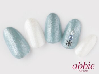 ネイルサロン アビー 宮益坂店(abbie)/ブルースノー ¥9724