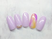 ネイルプラータ(Nail Plata)/春色タイダイ【6780】