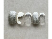 キャンアイドレッシー 長岡店(Can I Dressy)/うねうね×フレンチネイル