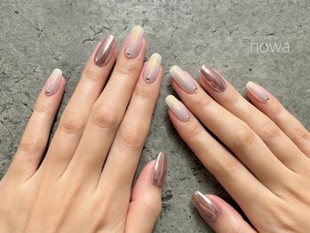 ノワ(nowa)/ミラー&オーロラネイル