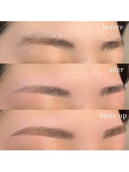 ジュベル 三鷹店(je belle)/眉毛wax＋メイク仕上げ