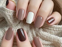 センスネイル 池袋店(Sense Nail)/秋冬ネイル　エレガントデザイン