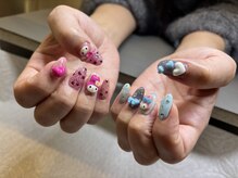 ムギモ(MUGIMO)/持ち込みキャラクターネイル
